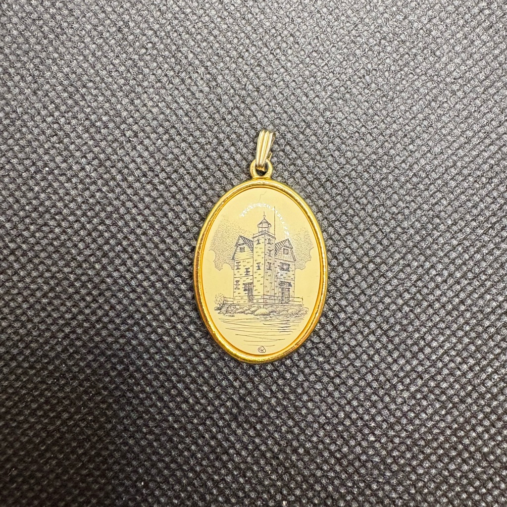 Barlow Oval Pendant With Lighthouse Design